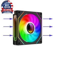 PRISM 4 PRO ARGB 120mm PWM PC Cooling Fan - Low Noise Chassis Fan