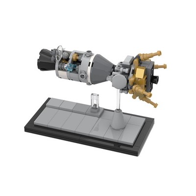 Apollo XIII Mission Display 123 Parts Creative Toys  Kids and Adults