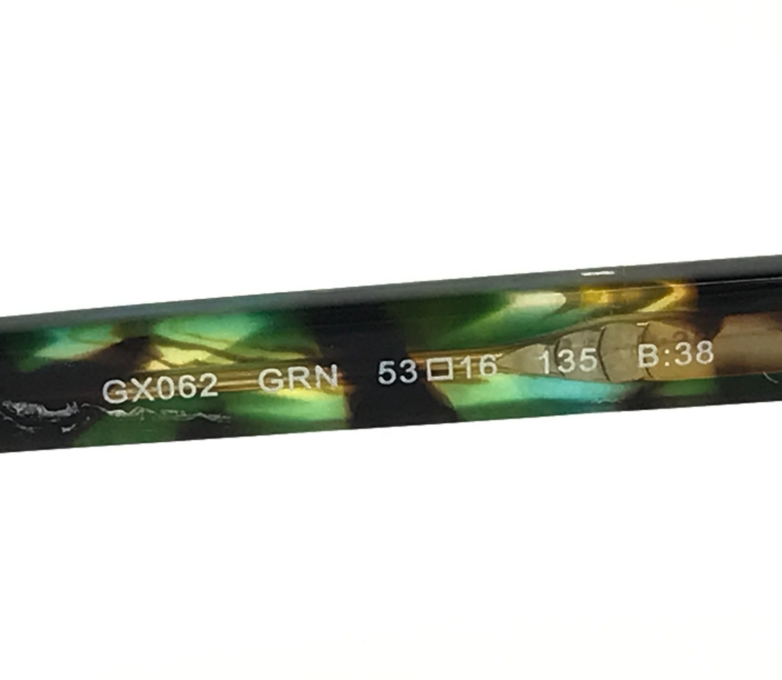 GX by Gwen Stefani Eyeglasses Frames GX062 GRN Green Tortoise Cat Eye 53-16-135