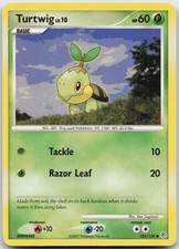 Turtwig 103/130 Common Diamond & Pearl Pokemon TCG Reverse Holo MP on eBay