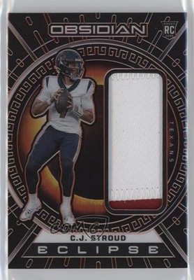 2023 Panini Obsidian Orange Electric Etch 18/49 CJ Stroud #ECL-CST Rookie RC 7gk