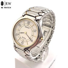 Used SEIKO Dolce 8N40 6020 Wristwatch Quartz 10 ATM Water Resistant From Japan