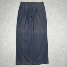 VTG Polo Ralph Lauren Andrew Pants Men s 32x30 Navy 90s USA Double Pleated Talon