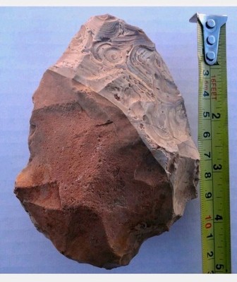Ancient Neolithic Stone Axe Hand Axe Prehistoric Tool From MALI Museum Quality 