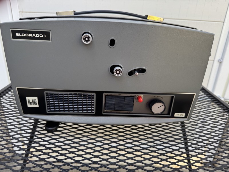 DeJUR Eldorado PT80 Dual 8 Movie Film Projector In Original Box Local Pickup!