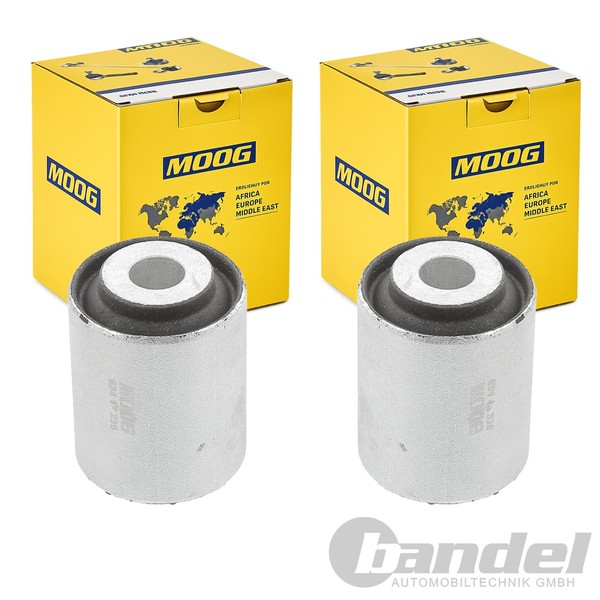 2X Moog Querlenkerlager Buchse Vorne Passend FüR Mercedes GL GLE GLS ML Jeep GRA-image