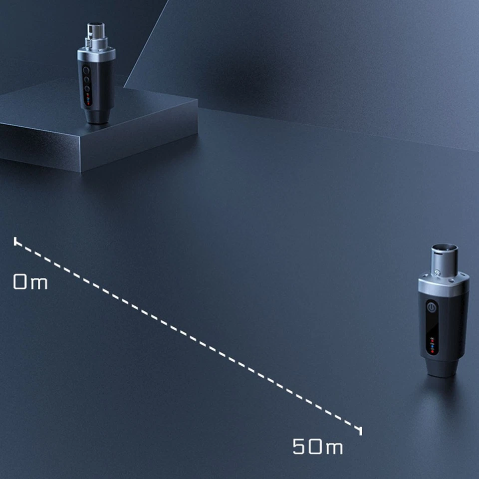 Funk f??r Mikrofon Adapter XLR Sender Empf?nger f??r Audioger?te - Bild 4 von 4
