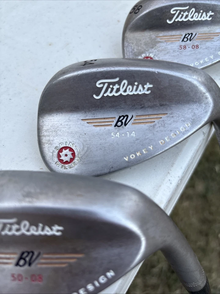2009 Titleist Vokey Wedge Set 50 54 58 Ladies Proto VS Graphite Spin Milled - Image 3 of 4