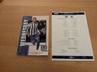 2025-26 Sheffield Wednesday v Portsmouth + Teamsheet