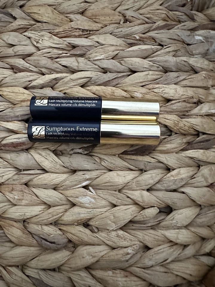 2X Máscara de pestañas Estee Lauder Suntuous Extreme Multiplicador Volumen 0,1 oz (Nueva) Foto 3 de 3