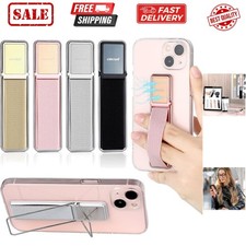 4 Pieces Phone Grip Strap Telescopic Phone Kickstand Elastic Finger Holer Han...