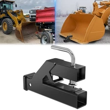 2" Ball Mount Adapter Clamp On Trailer Hitch Receiver For Deere Bobcat Kubota