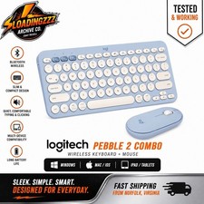 Logitech Pebble 2 Slim Bluetooth Combo Wirele...