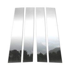 Pillar Post Covers For 2005-2014 Nissan Titan King Cab Stainless Steel 4p Pillar Post Covers For 2005-2014 Nissan Titan King Cab Stainless Steel 4p