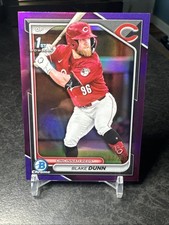 2024 Bowman Chrome Prospects Purple Refractor 60/250 Blake Dunn #BCP-187