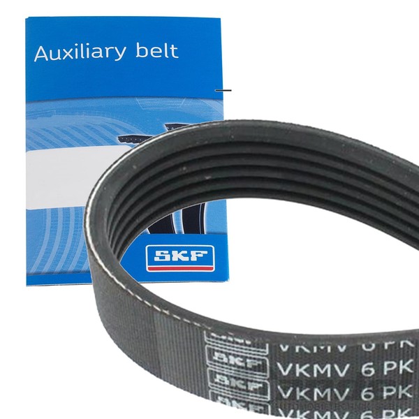 SKF Keilrippenriemen 6PK1900 Passend FüR Opel Astra Calibra Omega Sintra Vectra-image