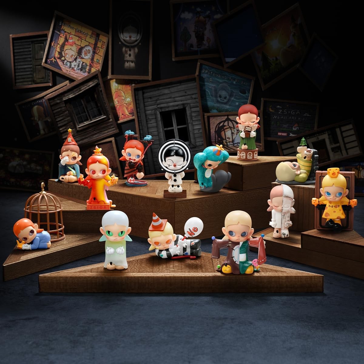 POP MART ZSIGA We All Are Kids series [Assorted box 12