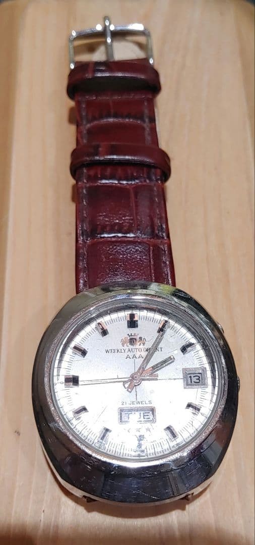 Orient Weekly Auto AAA Automatic Watch Used Worki… - image 1