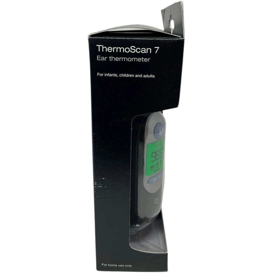 Braun ThermoScan 7 IRT6520 Termómetro Digital de Oído Negro Edad Precisión Nuevo  Foto 4 de 4