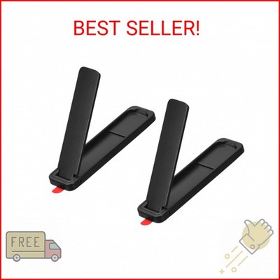 uxcell Ultra-Thin Phone Stands, 2Pack Horizontal & Vertical Desk Stand, Stick on