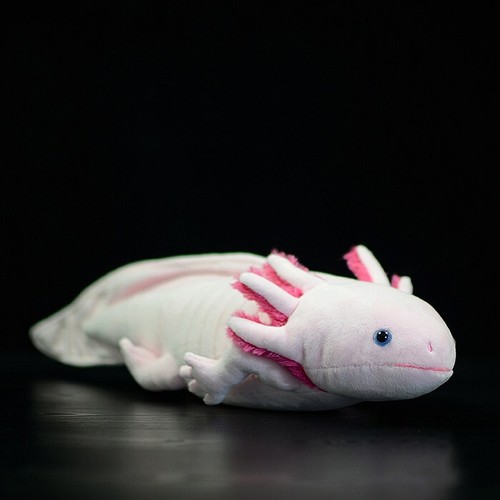48cm Axolotl Ambystoma Dinosaur Plush Doll Soft Stuffed Toy Sea Animal Kids Gift