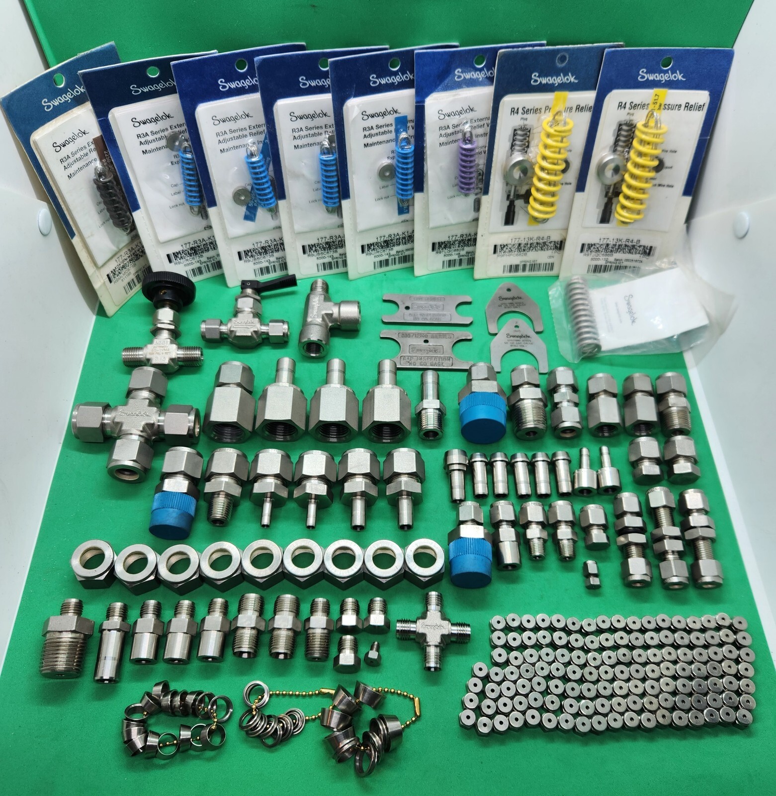 Lot Of 234 New Assorted 316ss Swagelok Fittings eBay