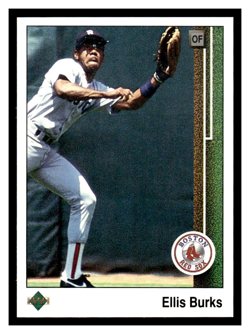 1989 Upper Deck #434 Ellis Burks - Boston Red Sox | eBay