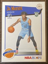 2019-20 Hoops Tribute Ja Morant Rookie #297 - Memphis Grizzlies - RC