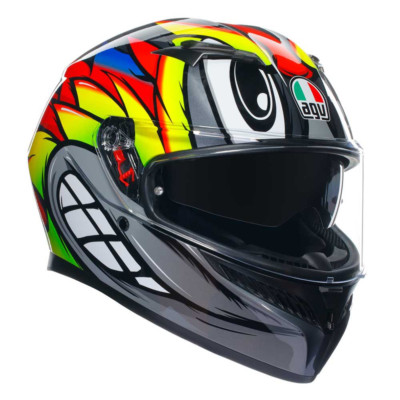 AGV Motorradhelm K3 Birdy 2.0 ECE E2206 Integral Max Pinlock Protektoren