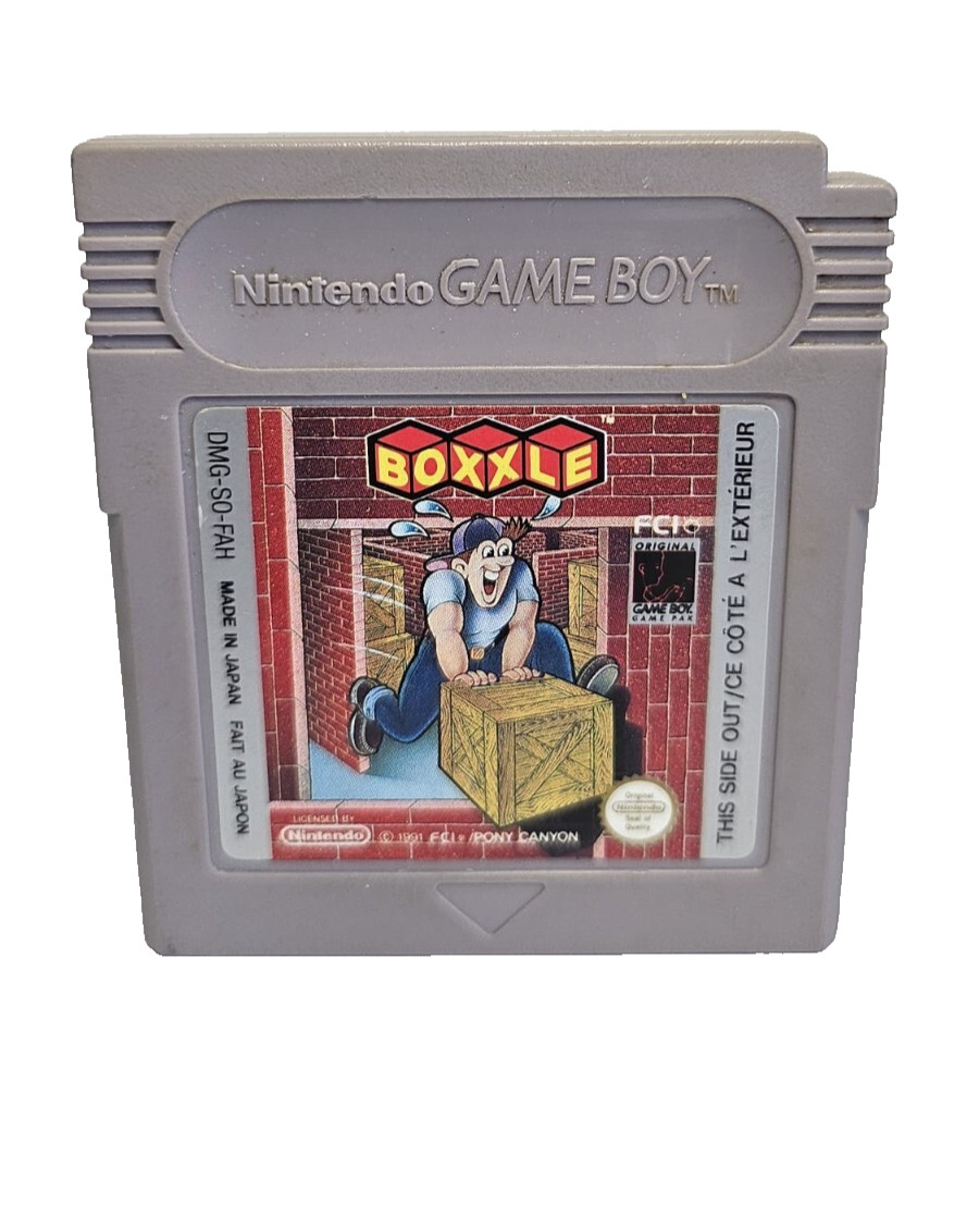Boxxle Jeu Game Boy EUR Cartouche De Jeu GameBoy Nintendo