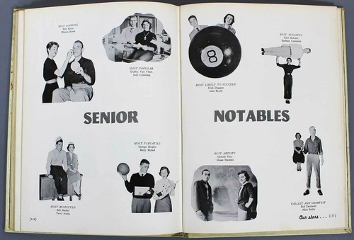POUGHKEEPSIE HIGH SCHOOL Yearbook - THE PHOIS 1952 - Poughkeepsie, New York - Picture 5 of 6