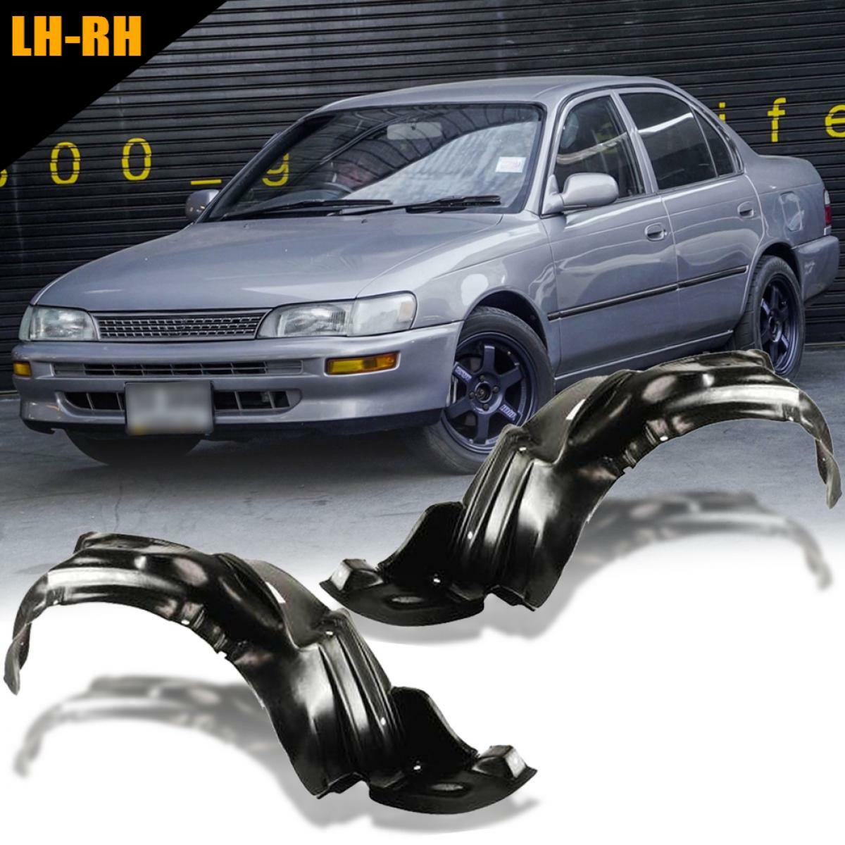 Inner Fender Pair LH RH For Toyota Corolla AE100 AE101 AE102 Sedan