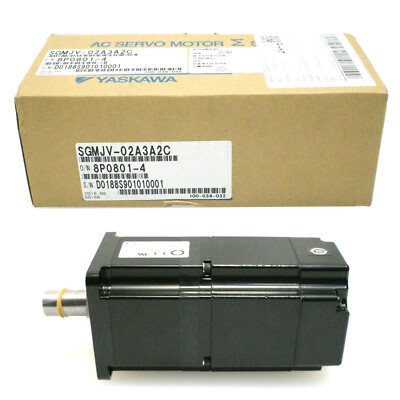 New In Box YASKAWA SGMJV-02A3A2C Servo Motor