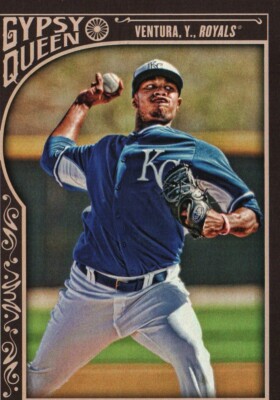 2015 Topps Gypsy Queen #7 - Yordano Ventura - Kansas City Royals  15-447