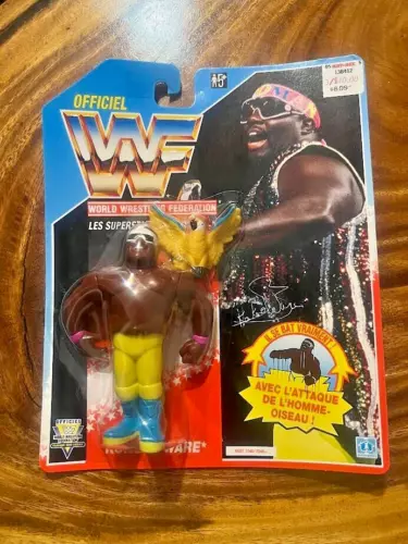 Koko B. Ware WWF Wrestling Action Figure 1991 Hasbro NEW MOSC SEALED French