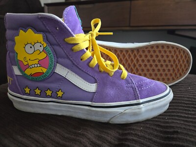 Size VANS The Simpsons x Sk8-Hi Lisa Prez