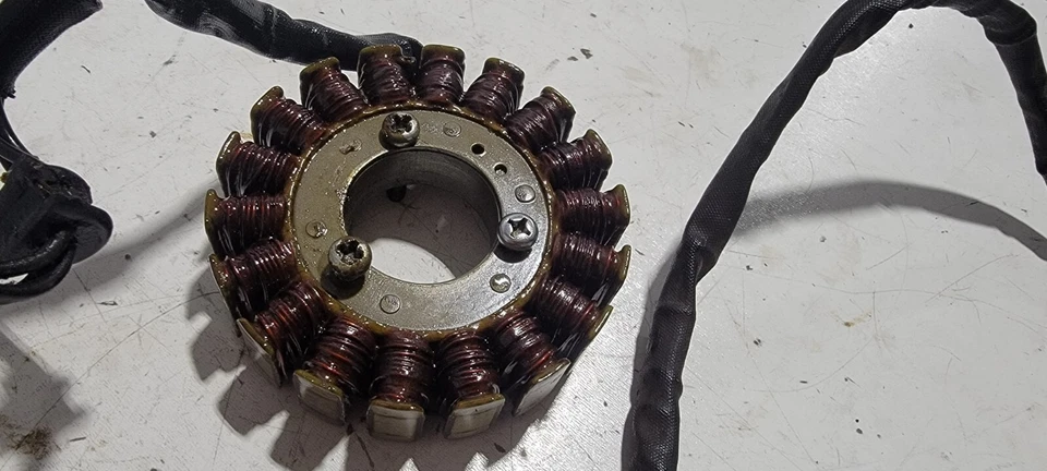 Bobinas de generador de alternador de estator 1979 Suzuki GS1000 GS1000L GS 1000 79 80 Foto 2 de 4