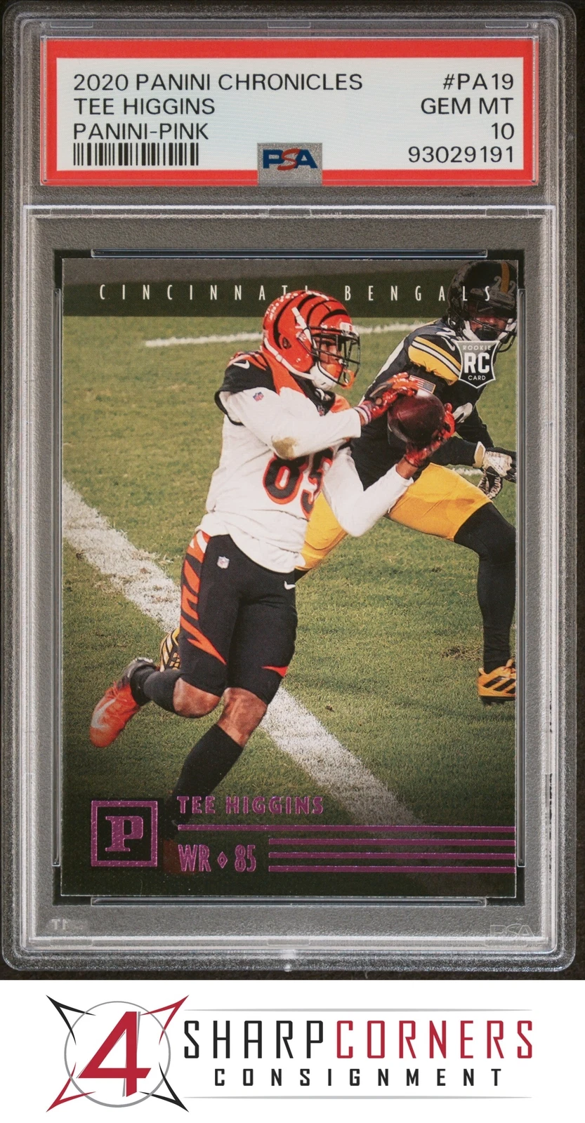 Tee Higgins Panini Chronicles Panini #PA19 Pink