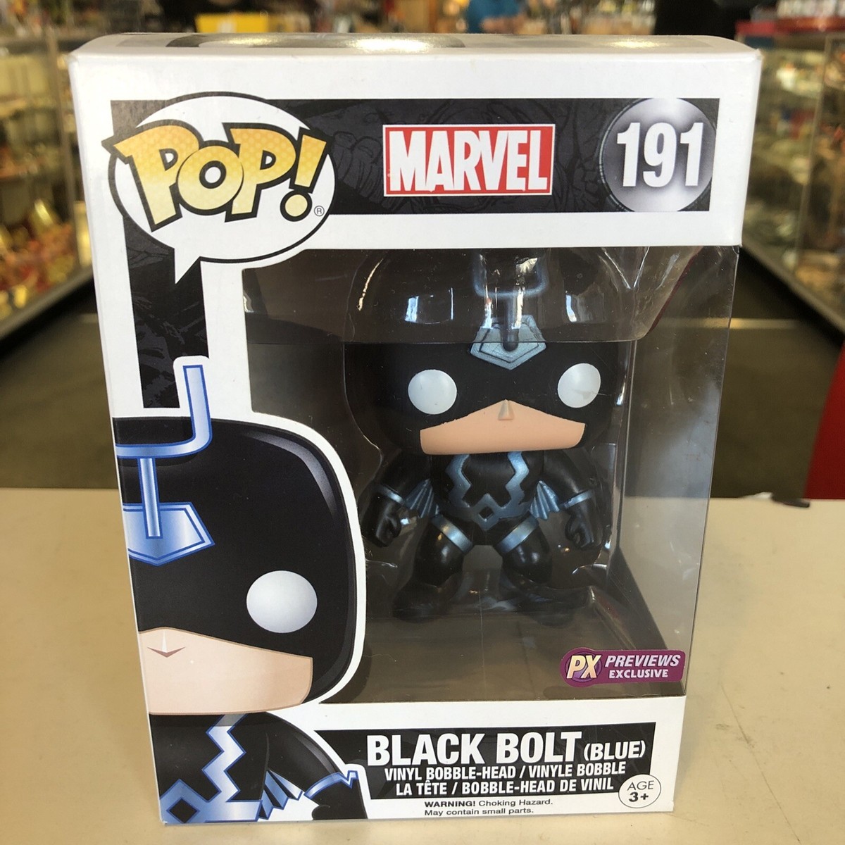 (未使用･未開封品)　Pop Marvel Black Bolt Black VI qdkdu57 Marvel Funko Pop 191 Black Bolt (PX Previews Exclusive) Multiverse