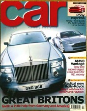CAR MAGAZINE FEB-2003 - Audi S4 B6, Rolls Royce Phantom, BMW 760Li E65, Mustang