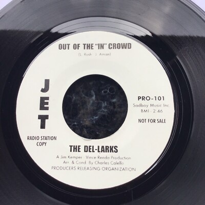THE DEL-LARKS..OUT OF THE IN CROWD SAME BOTH SIDES .Box 31