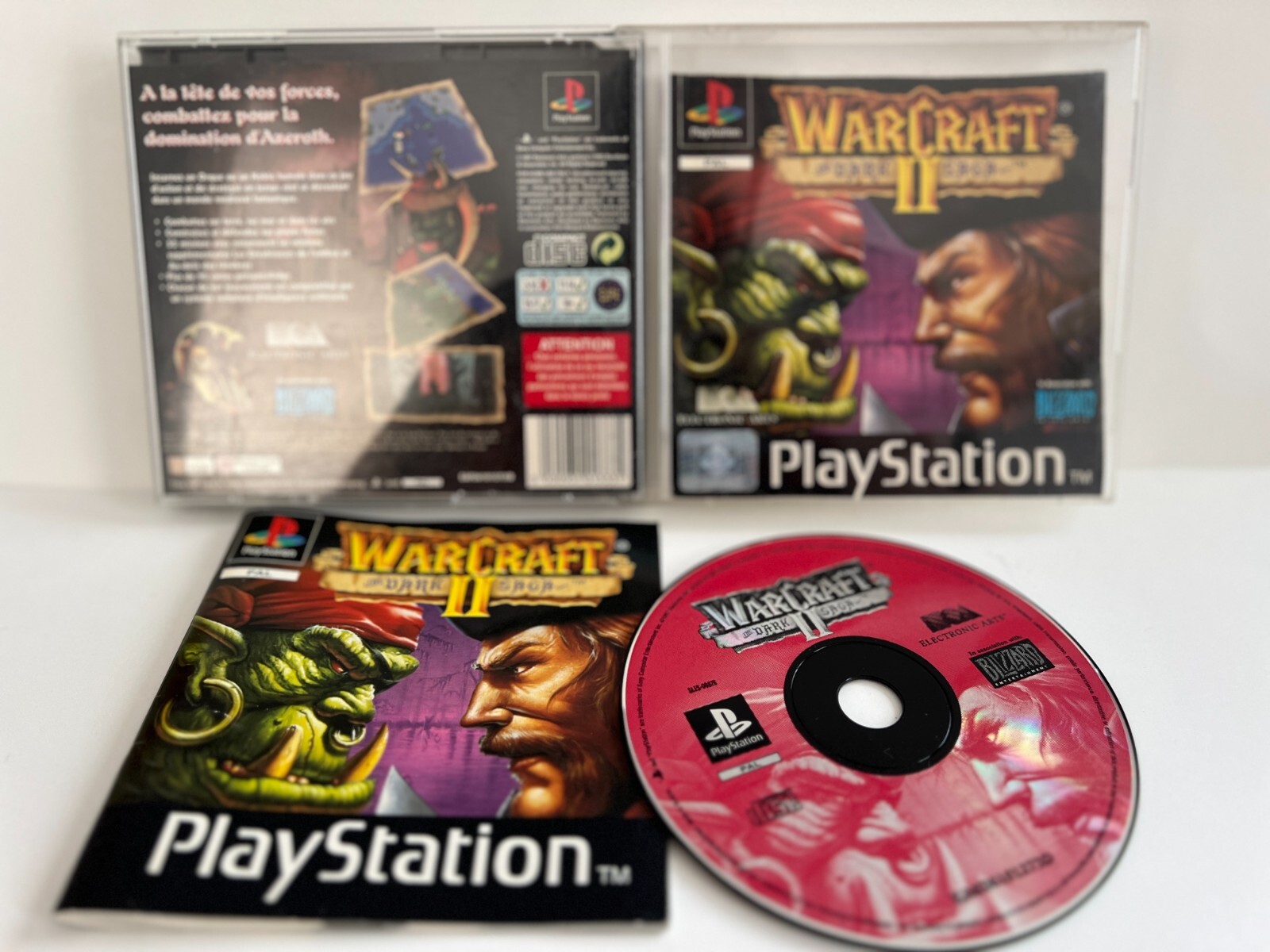 Playstation 1 - The Warcraft 2 Dark Saga - Occaz - PAL FR - PS1 PSONE