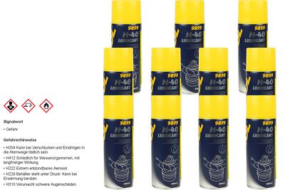11x450ml MANNOL 9899 M-40 Lubricant Multifunktionskriechöl Rostlöser Universalöl