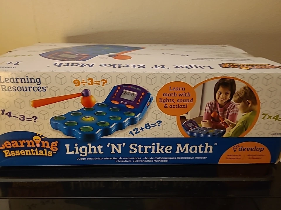 Juego de matemáticas Learning Resources Light 'N Strike Foto 2 de 4