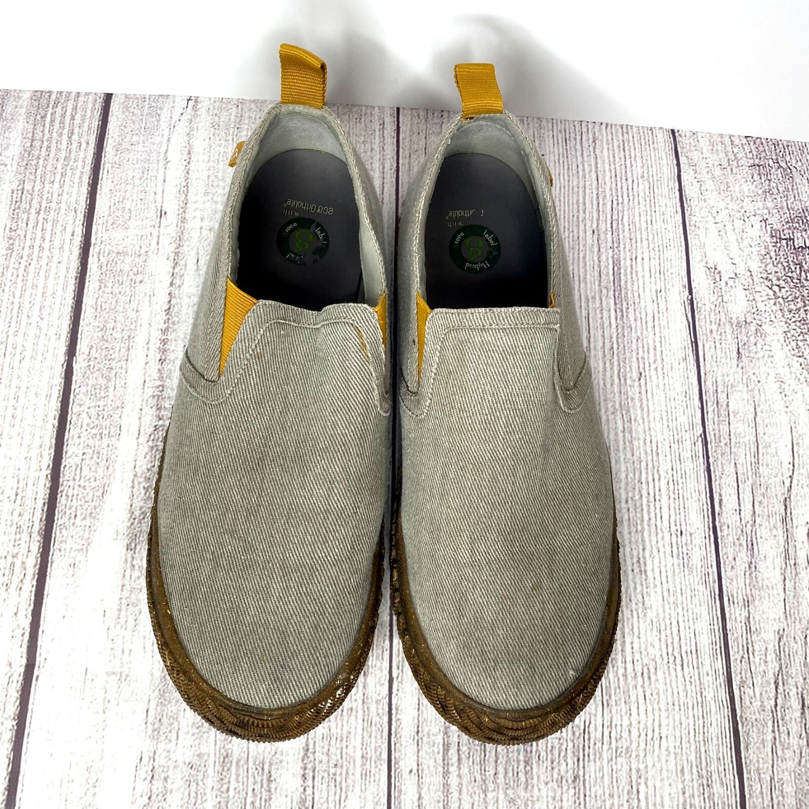 SAOLA Hybrid Green Label Eco Ortholite marrone chiaro suola gomma piedi nudi uomo 12 HGL3029