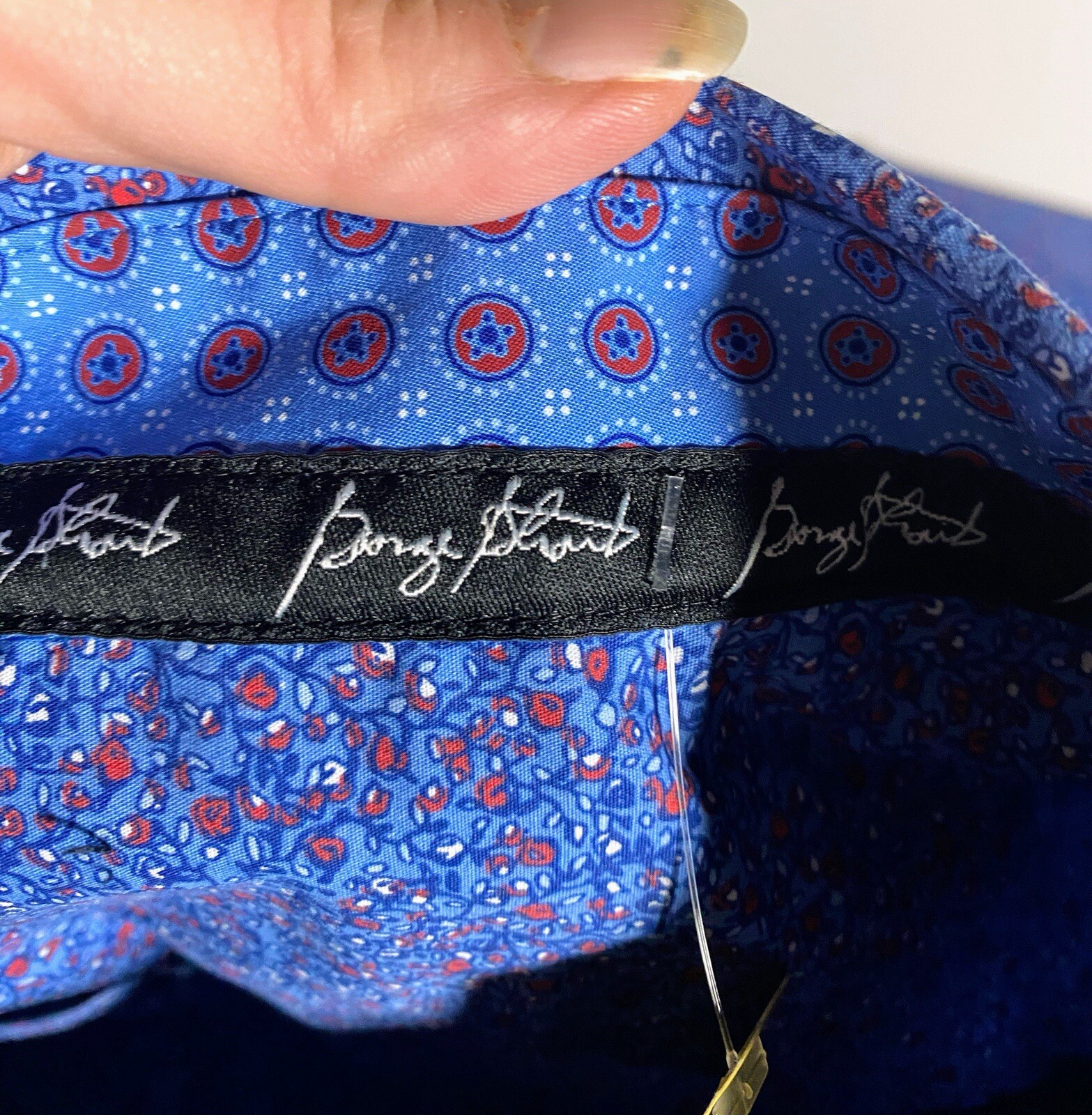 george straight button down short sleeve shirt 3XL - image 5