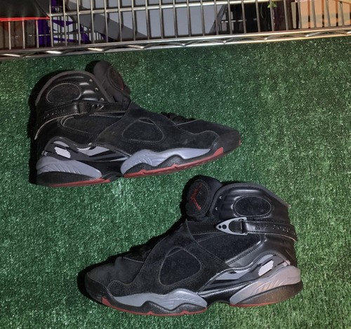Nike Air Jordan 8 Retro Bred Black 