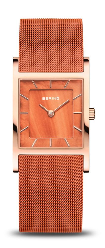 Bering Women's Watch Orange Stainless Steel 10426-565-S