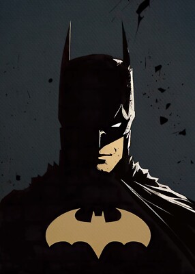 A3 - Größe Batman Poster Druck Wandbild Wohndeko 