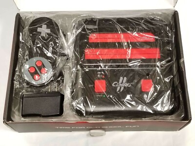 Classiq 2 HD 720p Twin Video Game System Black/Red for SNES/NES